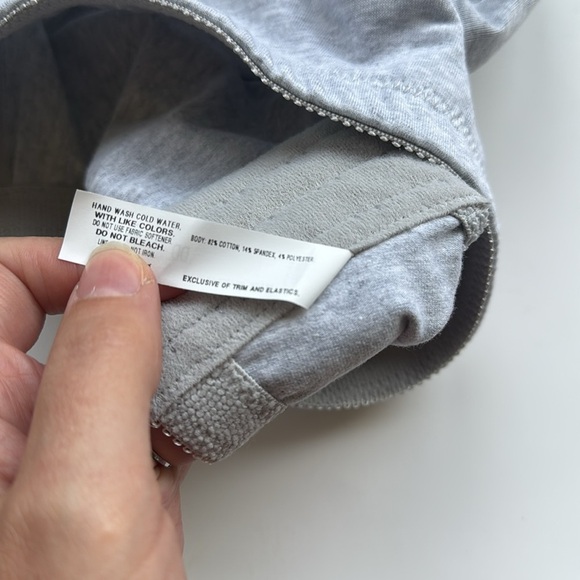 NWT Bali Gray Cotton Cool Comfort Classic Support Bra size 42 DD - Picture 5 of 5
